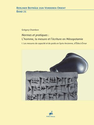 cover image of Normes et pratiques—L'homme, la mesure et l'ecriture en Mesopotamie